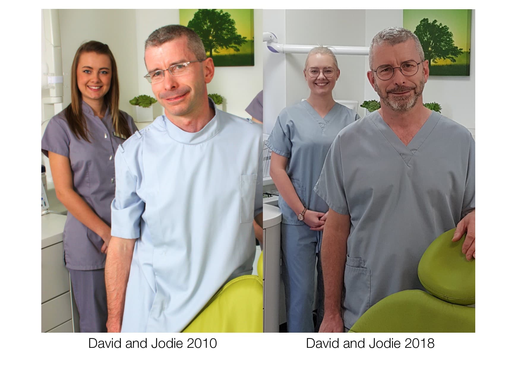 Dentist David Heath and Dental Nurse Jodie